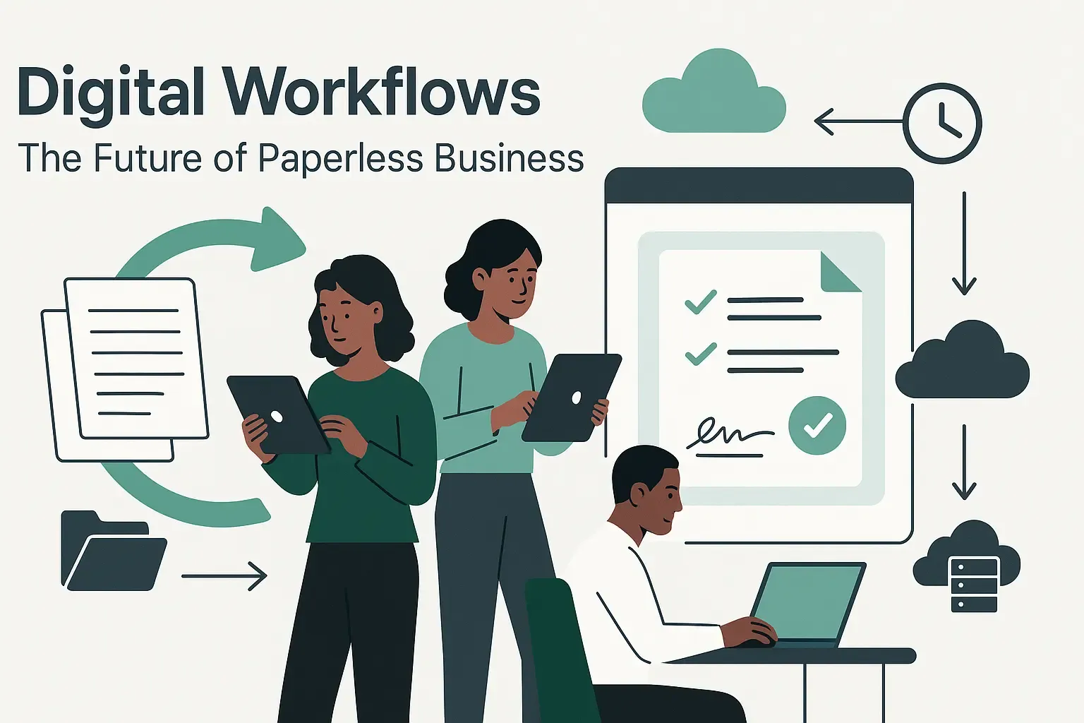 The future of paperless business operations